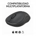 Rato Logitech M240 Silent, Bluetooth, Ambidestro, Grafito Rato Logitech M240 Silent, Bluetooth, Ambidestro, Grafito