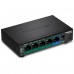 Switch Gigabit Ethernet PoE+ Trendnet TPE-TG52 5 Portas Switch Gigabit Ethernet PoE+ Trendnet TPE-TG52 5 Portas