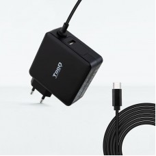 Carregador Tooq TQLC-USBC90PD: 90W USB-C, Power Delivery, Cabo 1.8m