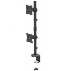NAPOFIX DESK MOUNT 13-32 INCH VERTICAL 2X DISPLAYS ROTATABLE 360 - DM1200V