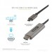 StarTech.com 3ft (1m) USB C to HDMI Cable 4K 60Hz with HDR10, Ultra HD USB Type-C to 4K HDMI 2.0b Video Adapter Cable, USB-C to HDMI HDR Monitor/Display Converter, DP 1.4 Alt Mode HBR3 - Thunderbolt 3 Compatible (CDP2HDMM1MH) - Cabo adaptador - 24 pi