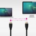 Cabo HDMI Nanocable 2.0: 4K@60Hz, 18Gbps, 10m, Preto