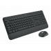Teclado (Aleman) Logitech Signature Mk650 Combo For Business Ratón Rf Wireless + Bluetooth Qwertz Alemán Grafito