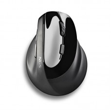 Rato Vertical Sem Fio NGS EVO MOKSHA: Ergonómico, Preto, 2400 DPI