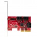 SATA PCIe Card/Controller Card 6 Ports