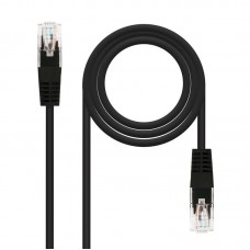 Cabo Rede Nanocable Cat.6 RJ45 - 2m, Preto Cabo Rede Nanocable Cat.6 RJ45 - 2m, Preto
