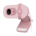 Câmara Web Logitech Brio 100, Rosa - Full HD 1080p, USB, Microfone Integrado