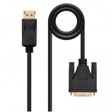 Cabo Nanocable DisplayPort para DVI, 2m, Preto, 10.15.4502