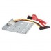 StarTech.com SSD Mounting Bracket - Solid Metal - 2.5in to 3.5 Hard Drive Adapter - SSD Bracket - SSD Upgrade Kit (BRACKET25SAT) - Adaptador do compartimento de armazenamento - para P/N: 25S22M2NGFFR, S322M225R, SAT2M2NGFF25, SAT32M225, SAT32MSAT257,