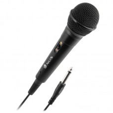 Microfone Karaoke NGS Singer Fire, Dinâmico, Unidirecional Microfone Karaoke NGS Singer Fire, Dinâmico, Unidirecional