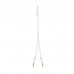 Adaptador de Áudio Nanocable Jack 3.5mm Fêmea 4 Pinos para 2x Jack 3.5mm Macho 3 Pinos 20cm Branco 10.24.1203 Adaptador de Áudio Nanocable Jack 3.5mm Fêmea 4 Pinos para 2x Jack 3.5mm Macho 3 Pinos 20cm Branco 10.24.1203