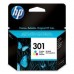 HP 301 - 3 ml - cor (ciano, magenta, amarelo) - original - tinteiro - para HP DeskJet 1000, 1010, 1050 AiO, 1050A AiO, 1510 AiO, 2000, 2050 AiO, 2050A AiO, 2510 AiO, 2540 AiO, 3000, 3050 AiO, 3050A eAiO, 3510 eAiO series, HP ENVY 4500 eAiO, 5530 eAiO