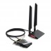 Placa de Rede TP-Link Archer TBE550E, Wi-Fi 7, Tri-Banda