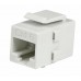 Acoplador Keystone StarTech CAT6 RJ45 C6KEYCOUPLWH Acoplador Keystone StarTech CAT6 RJ45 C6KEYCOUPLWH