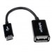 StarTech.com 5in Micro USB to USB OTG Host Adapter - Micro USB Male to USB A Female On-The-GO Host Cable Adapter (UUSBOTG) - Adaptador USB - USB (F) para Micro USB Tipo B (M) - USB 2.0 OTG - 12.7 cm - preto - para P/N: ST4300U3C1, ST4300U3C1B StarTech.com 5in Micro USB to USB OTG Host Adapter - Micro USB Male to USB A Female On-The-GO Host Cable Adapter (UUSBOTG) - Adaptador USB - USB (F) para Micro USB Tipo B (M) - USB 2.0 OTG - 12.7 cm - preto - para P/N: ST4300U3C1, ST4300U3C1B