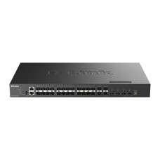 D-link - 28-port SFP+ and 4 x 10/25G SFP28 ports Multi-Gigabit L3 25G Stackable Managed Switch D-link - 28-port SFP+ and 4 x 10/25G SFP28 ports Multi-Gigabit L3 25G Stackable Managed Switch