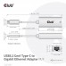 Adaptador Club 3D USB-C para RJ-45 Gigabit LAN (CAC-1519) Adaptador Club 3D USB-C para RJ-45 Gigabit LAN (CAC-1519)