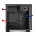 Caixa de Computador Nox Coolbay MX2 Mini Tower, mATX, Preto