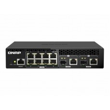 QNAP QSW-M2108R-2C - interruptor - 10 portas - Administrado - montável em trilho - QSW-M2108R-2C QNAP QSW-M2108R-2C - interruptor - 10 portas - Administrado - montável em trilho - QSW-M2108R-2C
