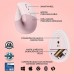 Rato Logitech Lift Vertical Sem Fio, Rosa