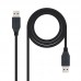 Cabo USB Nanocable 3.0 Macho/Macho 2m - 10.01.1002-BK Cabo USB Nanocable 3.0 Macho/Macho 2m - 10.01.1002-BK