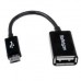 StarTech.com 5in Micro USB to USB OTG Host Adapter - Micro USB Male to USB A Female On-The-GO Host Cable Adapter (UUSBOTG) - Adaptador USB - USB (F) para Micro USB Tipo B (M) - USB 2.0 OTG - 12.7 cm - preto - para P/N: ST4300U3C1, ST4300U3C1B StarTech.com 5in Micro USB to USB OTG Host Adapter - Micro USB Male to USB A Female On-The-GO Host Cable Adapter (UUSBOTG) - Adaptador USB - USB (F) para Micro USB Tipo B (M) - USB 2.0 OTG - 12.7 cm - preto - para P/N: ST4300U3C1, ST4300U3C1B