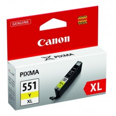 Canon CLI-551XL Y - Yellow XL ink Cartridge Canon CLI-551XL Y - Yellow XL ink Cartridge