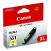 Canon CLI-551XL Y - Yellow XL ink Cartridge Canon CLI-551XL Y - Yellow XL ink Cartridge