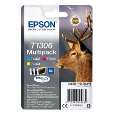 Epson - Multipack de 3 cores T1306 Tinta DURABrite Ultra