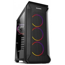 Caja Pc Nox Atx Hummer Quantum 1xusb3.0 2xusb2.0 Negro Argb