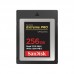 Cartão de Memória SanDisk Extreme PRO CFexpress 256GB - 1700MB/s Leitura, 1200MB/s Escrita