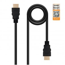 Cabo HDMI Nanocable 10.15.3602 Premium 2m 4K@60Hz 18Gbps
