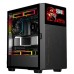Caixa Nox NXHUMMERBIOS: Torre, LCD 8 polegadas, preta