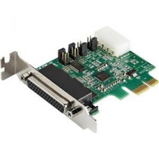 StarTech.com 4-port PCI Express RS232 Serial Adapter Card, PCIe RS232 Serial Host Controller Card, PCIe to Serial DB9, 16950 UART, Low Profile Desktop Expansion Card, Windows, macOS, Linux - PEX4S953LP StarTech.com 4-port PCI Express RS232 Serial Adapter Card, PCIe RS232 Serial Host Controller Card, PCIe to Serial DB9, 16950 UART, Low Profile Desktop Expansion Card, Windows, macOS, Linux - PEX4S953LP
