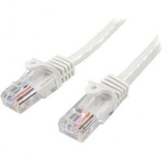 Cabo de Rede Startech 45PAT1MWH Cat5e RJ45 1m Branco
