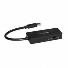 StarTech.com 4 Port USB 3.0 Hub SuperSpeed 5Gbps with Fast Charge Portable USB 3.1/USB 3.2 Gen 1 Type-A Laptop/Desktop Hub, USB Bus Power or Self Powered for High Performance, Mini/Compact - 15W of Shared Power (ST4300MINI) - Hub - 4 x SuperSpeed USB StarTech.com 4 Port USB 3.0 Hub SuperSpeed 5Gbps with Fast Charge Portable USB 3.1/USB 3.2 Gen 1 Type-A Laptop/Desktop Hub, USB Bus Power or Self Powered for High Performance, Mini/Compact - 15W of Shared Power (ST4300MINI) - Hub - 4 x SuperSpeed USB