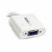 StarTech.com Mini DisplayPort to VGA Adapter - White - 1080p - Thunderbolt to VGA Monitor Adapter - Mini DP to VGA Converter (MDP2VGAW) - Conversor de vídeo - VGA - DisplayPort - branco