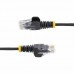 Cabo de Rede StarTech.com CAT6 - 3m, Preto, Slim