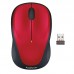 Rato Sem Fios Logitech M235 - Óptico, Vermelho