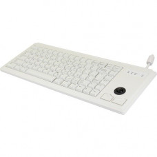 Cherry Compact-keyboard G84-4420 Usb Trackball Us-engl Intl Grey