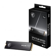 Disco SSD MSI Spatium M560, 1TB, PCIe 5.0 NVMe M.2 Disco SSD MSI Spatium M560, 1TB, PCIe 5.0 NVMe M.2