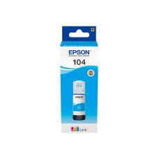Botella Original Epson 104 Cian - C13t00p240 Ml-70