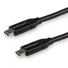 StarTech.com USB C To USB C Cable - 10 ft / 3m - USB-IF Certified - 5A PD - USB 2.0 - USB Type C Charging Cable - USB C Fast Charge Cable (USB2C5C3M) - Cabo USB - 24 pin USB-C (M) para 24 pin USB-C (M) - Thunderbolt 3 / USB 2.0 - 5 A - 3 m - preto StarTech.com USB C To USB C Cable - 10 ft / 3m - USB-IF Certified - 5A PD - USB 2.0 - USB Type C Charging Cable - USB C Fast Charge Cable (USB2C5C3M) - Cabo USB - 24 pin USB-C (M) para 24 pin USB-C (M) - Thunderbolt 3 / USB 2.0 - 5 A - 3 m - preto