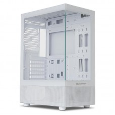 Caixa para Computador Nox Hummer Vision, Branca, Cristal Temperado, ATX, Micro-ATX, USB 3.0 Caixa para Computador Nox Hummer Vision, Branca, Cristal Temperado, ATX, Micro-ATX, USB 3.0
