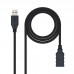 Cabo USB Nanocable USB-A 3.0 Macho/Fêmea 3m - Preto Cabo USB Nanocable USB-A 3.0 Macho/Fêmea 3m - Preto