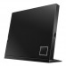 Unidade Ótica Asus SBW-06D2X-U Blu-ray DVD Combo, USB 2.0, Preto