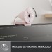 Câmara Web Logitech Brio 300, Rosa, Full HD 1080p, USB-C, 2MP