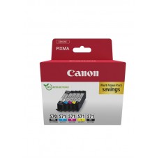 Canon PGI-570/CLI-571 - Ink Value Pack (Cyan, Magenta, Yellow, & Pigment and Photo Black ink tanks) Canon PGI-570/CLI-571 - Ink Value Pack (Cyan, Magenta, Yellow, & Pigment and Photo Black ink tanks)