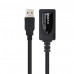 Cable Prolongador CON Amplificador USB 2.0 A/M-A/H 5.0M Negro Nanocable