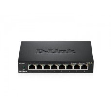 D-link 8-port 10/100/1000Mbps Gigabit Switch - Metal Housing D-link 8-port 10/100/1000Mbps Gigabit Switch - Metal Housing